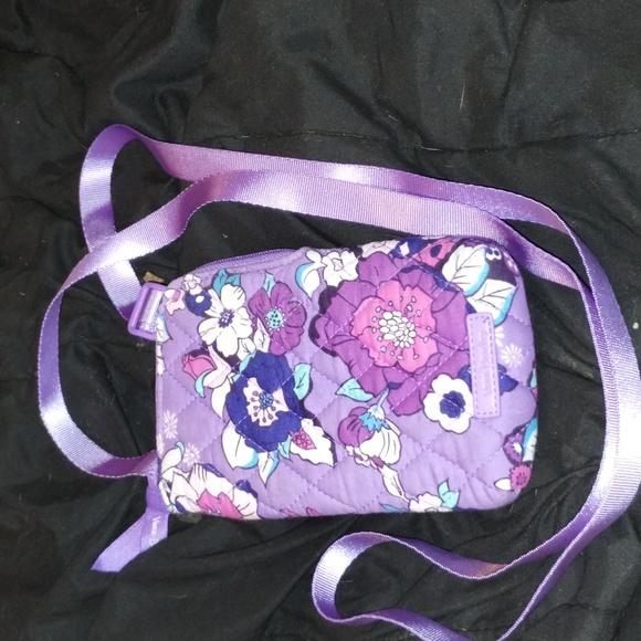 Vera Bradley Handbags - Vera Bradley Enchanted Garden mini phone bag NWOT